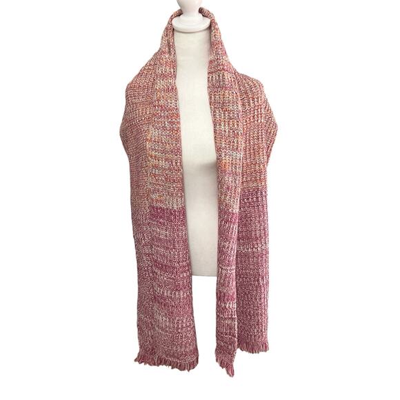 Stitches & Stripes Accessories - Stitches & Stripes Stitch Fix Women's Pashmina Scarf with  Fringe NWT Knit